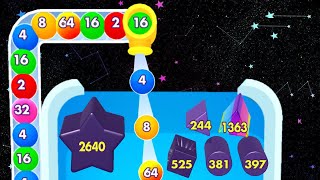 BOUNCE MERGE 3d Gameplay Level Up Satisfying game ASMR Android/IOS game #3