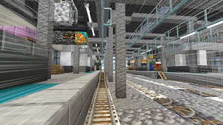 [Minecraft 統合版 ]【前面展望】北沢新幹線 みやび各駅停車 支倉→先駆 2024.8