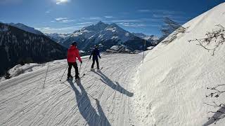 La Rosiere - Francja, niestety nie elegancja - jedna z dróg do La Rosiere cz 3 - 16.01.2024