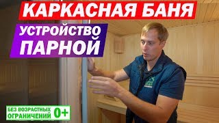 Устройство, пароизоляция и гидроизоляция, отделка и вентиляция каркасной бани. Построй Себе Дом.