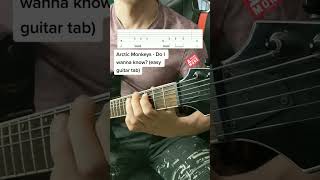 Arctic Monkeys - Do I Wanna Know (easy guitar tabs)