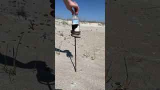 Summertime fun cowhide drink holder-water bottle-rebar drink holder- beach #shorts #shortvideo #diy