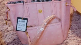 mcm liz shopper small blossom #mcm #unboxing