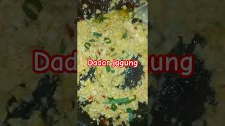 dadar jagung yang gurih @putunewarokchannel #dadarjagung