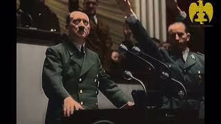 Adolf Hitler Declare War on USA, Reichstag 1941 - Bloody Mary Edit