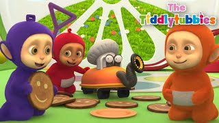 Tubby Toast FUN with Tiddlytubbies and Tiddly Noo! | Tiddlytubbies Compilation