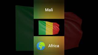 Mali Animated Flag | Flag Of Mali #flag #youtubeshorts