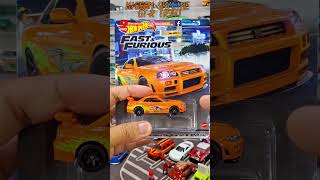 ASMR DIECAST CAR NISSAN SKYLINE GT-R (R34) ORANGE FAST AND FURIOUS #shorts #asmr #toys