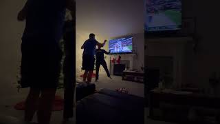 Fan reaction two point conversion Taylor Decker Detroit Lions vs Dallas Cowboys 12/30/23￼￼