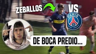 BOCA PREDIO vs PSG / TOTTENHAM / ATLÉTICO DE MADRID - Reacción a inferiores de BOCA en Europa