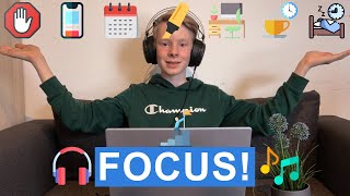 How to stay focused! | 10 Tips