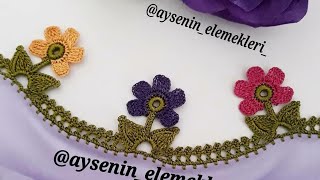 51- HEM Kolay HEMDE Şahane Bir Model 😍💯 #tığoyası #tığişi #havlukenarı #knitting #elişi #crochet