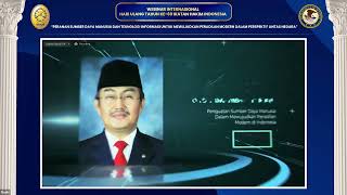 WEBINAR INTERNASIONAL HUT KE-69 IKAHI TAHUN 2022 (Gladi Bersih)