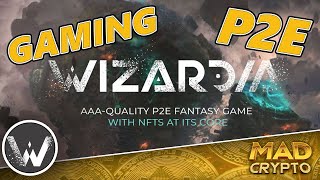 WIZARDIA - P2E METAVERSE & NFT'S - BEST LOOKING METAVERSE GAME