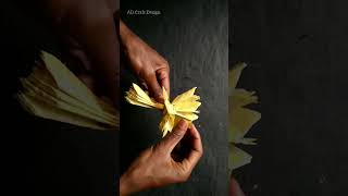 Flower making Idea with carry bag • waste material craft ideas #shorts #viral #bestoutofwaste