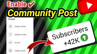 Youtube Community Tab Verification (tutorial)