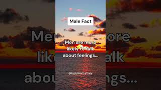 Men are more likely to talk about feelings... #shorts