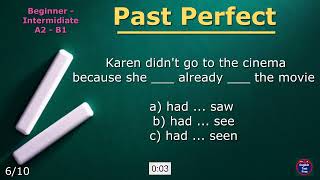 #quiz #quiz Past Perfect (10) #english #englishgrammar #past #perfect #tense