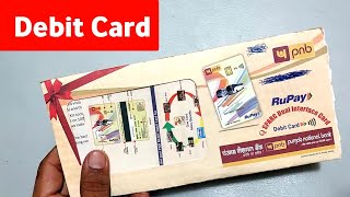 PNB Bank Debit Card Unboxing Kaise Mila Kitne Din Me Aata Hai | PNB ATM Card Unboxing Video