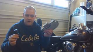 Passenger Floorboard Installation, 2014 Kawasaki Vulcan 900 Classic LT