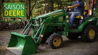 Les tracteurs compacts de John Deere - Promotion Saison Deere