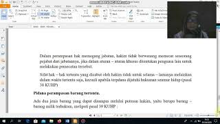 materi Jenis - Jenis Pidana - UMSIDA