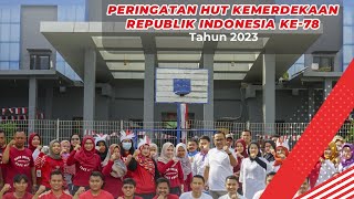 Keseruan Peringatan HUT Kemerdekaan ke 78 RI di Loka Rehabilitasi BNN Batam