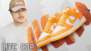 LIVE COP Nike Dunk low Laser Orange