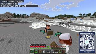 JOGANDO MINECRAFT COM OS INSCRITOS!- MINECRAFT (LIVE)