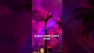 Al Wasl dome lights show at expo 2020 Dubai (2022)