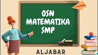 Pembahasan OSN Matematika SMP|Aljabar series (soal Kabupaten/Kota 2011)