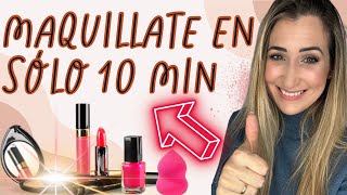 "Look Express: Maquillaje Completo en 10 Minutos ¡Rápido y Deslumbrante!"