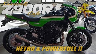 Kawasaki Z900RS cafe hijau - spesifikasi & fitur