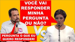 DUELO DE ESQUERDISTAS: BOULOS TENTA IMPOR TOM EM ENTREVISTA E BATE DE FRENTE COM VERA MAGALHÃES!