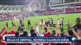 TIMNAS INDONESIA U-23 MENANG LAWAN KORSEL