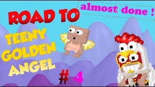 Road To Teeny Golden Angel #5 (Almost DONE !) | Growtopia