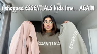 I Spent $800 on Fear of God ESSENTIALS FW21 Kids Line