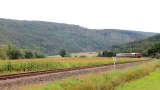 Streckeneröffnung Frankenberg Korbach mit 212 133 bei Kirchlotheim