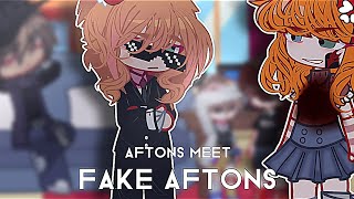 |•aftons meet FAKE AFTONS •|•Gacha FNAF•|•Afton family•|•gacha•|•gacha afton•|