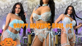 HAUNTING HAUL #6 | Trying On Blue Lingerie For You