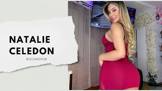 Natalie Celedon ▶️ | Plus Size Curvy Fashion Model | Biography , Lifestyle