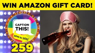 WIN Amazon Gift Card - Caption This & Spin to Win: Woman Biting Beer Bottle # 259