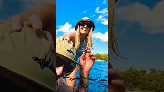 She was NOT Impressed 😂                  #couple #fishing #funny #shorts