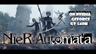 NieR:Automata on NVIDIA GeForce GT 540M #2