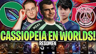 EL EQUIPO DE BWIPO SACA CASSIOPEIA MID EN WORLDS! | FLY vs PSG RESUMEN SWISS STAGE WORLDS 2024 LVP