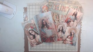 Prayer Journal Project Share #junkjournal #cardmaking #album #gluegunchronicles #annagriffin  #art