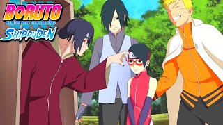 SARADA APPREND ENFIN LA VÉRITÉ SUR ITACHI ET ÉVEILLE SON MANGEKYOU SHARINGAN DANS BORUTO SHIPPUDEN !