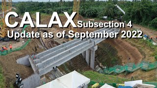 CALAX subsection 4 update as of September 2022