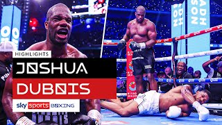 HUGE KNOCKOUT! 💥 Daniel Dubois vs Anthony Joshua | IBF Heavyweight Title