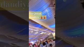 One jamat dandiya | Dance and music 🤩🥳💃🕺 #travelblog #dancevideo #dancemusic #dandiya #shorts#reels